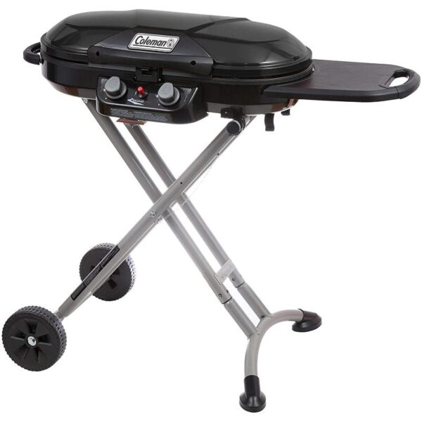 Coleman X-Cursion Roadtrip 2 Burner Propane Portable BBQ - Black